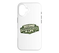 Custodia per iPhone 16 Second Fermentation Is Life Kombucha SCOBY Brewer Gift