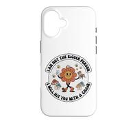 Custodia per iPhone 16 Sedia con motivo floreale I Am Not The Bigger Person