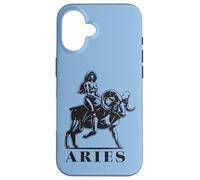 Custodia per iPhone 16 Segno Zodiacale Ariete Compleanno Marzo Aprile Ascendente