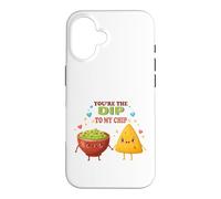 Custodia per iPhone 16 Sei The Dip To My Chip Guacamole Nacho Love