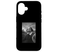 Custodia per iPhone 16 Selfie con William Shakespeare