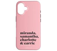 Custodia per iPhone 16 Sex and the City Miranda, Samantha, Charlotte & Carrie