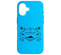 Custodia per iPhone 16 Seychelles Isola Sole e Palme