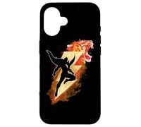Custodia per iPhone 16 Shazam! Movie Tiger Bolt