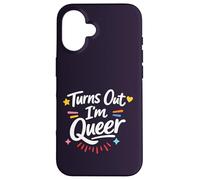 Custodia per iPhone 16 Si scopre che sono queer - Divertente orgoglio LGBTQ+ in
