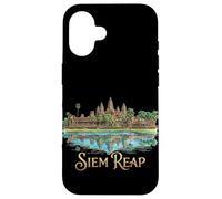 Custodia per iPhone 16 Siem Reap Cambogia Viaggio Souvenir Città Punto di riferimento regalo