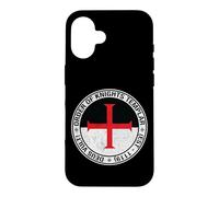 Custodia per iPhone 16 Sigillo della bandiera dell'Ordine dei Templari