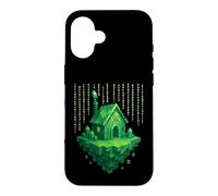 Custodia per iPhone 16 Sintetizzatore del Tempio Pixel di Witch House
