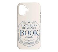 Custodia per iPhone 16 Slow Burn Romance Book Club Romance Reader Book Amante