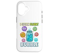 Custodia per iPhone 16 SLP Logopedia Funny I Speak Bubble Patologo