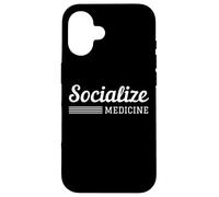 Custodia per iPhone 16 Socialize Medicine Free Healthcare Is A Humanitarian Right