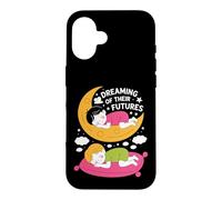 Custodia per iPhone 16 Sognando il loro futuro Design per bambini che dormono