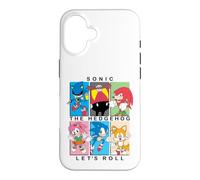 Custodia per iPhone 16 Sonic the Hedgehog Character Portrait Let's Roll