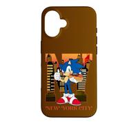 Custodia per iPhone 16 Sonic the Hedgehog New York City Rush Viaggio