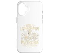 Custodia per iPhone 16 Sono Il Leggendario Pasticciere Di Cui Tutti Parlano Vintage