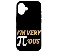 Custodia per iPhone 16 Sono Molto Pious Divertente 3.14 Pi Day Matematica Fan Studente Insegnante