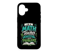 Custodia per iPhone 16 Sono un insegnante di matematica, ovviamente ho problemi di progettazione