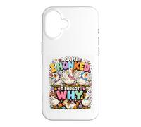Custodia per iPhone 16 Sono venuto, ho suonato il clacson, ho dimenticato perché Funny Goose Humor Pond