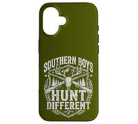 Custodia per iPhone 16 Southern Boys Hunt Different Vintage Hunting Season