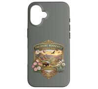 Custodia per iPhone 16 Souvenir del Parco Nazionale Theodore Roosevelt North Dakota