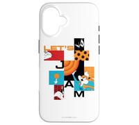 Custodia per iPhone 16 Space Jam: A New Legacy Let's Jam