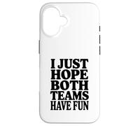Custodia per iPhone 16 Spero solo che entrambe le squadre si divertano a fare sport