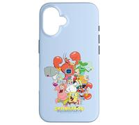 Custodia per iPhone 16 SpongeBob SquarePants Group Shot Title Pose Poster