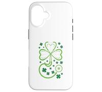 Custodia per iPhone 16 St Patrick's Day Nurse Doctor Stethoscope Shamrock RN MD