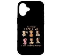 Custodia per iPhone 16 Stampa Le mogli di Enrico VIII Historical Women