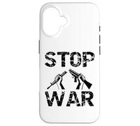 Custodia per iPhone 16 Stop War Broken Gun - Peace Advocacy Design