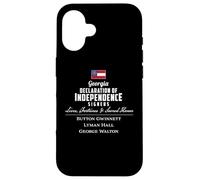 Custodia per iPhone 16 Storia degli Stati Uniti della Georgia
