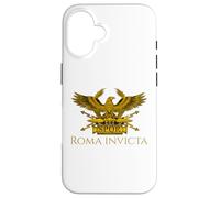 Custodia per iPhone 16 Storia dell'antica Roma SPQR Aquila Roma Roma Invicta