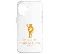 Custodia per iPhone 16 Storia greca antica Guerre persiane - Battaglia di Maratona