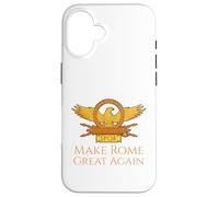 Custodia per iPhone 16 Storia romana antica - Rendi di nuovo grande Roma - Legion Eagle