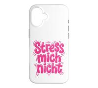 Custodia per iPhone 16 Stress Mich Nicht Tedesco Relax e Take it Easy