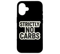 Custodia per iPhone 16 Strictly No Carbs Keto Chetogenico Carnivoro Dieta Mangiatore di carne