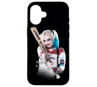 Custodia per iPhone 16 Suicide Squad Harley Quinn Bat at You