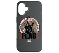 Custodia per iPhone 16 Suicide Squad Rick Flagg Bullets