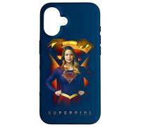 Custodia per iPhone 16 Supergirl: TV Series Standing Symbol