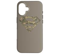 Custodia per iPhone 16 Superman Army Camo Shield