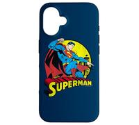 Custodia per iPhone 16 Superman Big Blue
