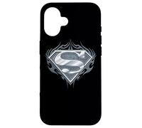 Custodia per iPhone 16 Superman Biker Metal