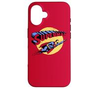 Custodia per iPhone 16 Superman Fly By