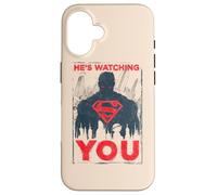 Custodia per iPhone 16 Superman He's Watching You