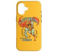 Custodia per iPhone 16 Superman Man of Tomorrow