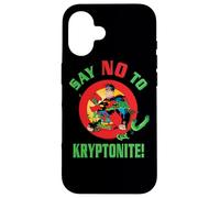Custodia per iPhone 16 Superman Say No to Kryptonite