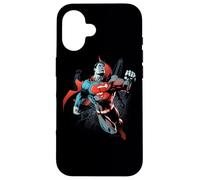 Custodia per iPhone 16 Superman Up In The Sky