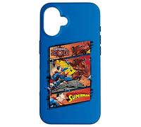Custodia per iPhone 16 Superman vs Zod