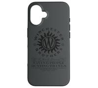 Custodia per iPhone 16 Supernatural Winchester Anti Possession