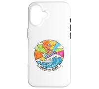 Custodia per iPhone 16 Surf's Up Dude Surfing